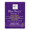 NEW NORDIC Blue Berry Omega 3 Витамины для укрепления глаз и улучшения зрения 60 капсул