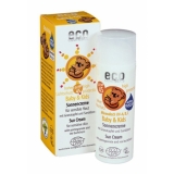 Eco-Cosmetics Детский крем для загара SPF 45 с экстрактом граната и облепихи BABY Sun cream LSF 45