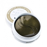 PETITFEE Black Pearl & Gold Hydrogel Eye Patch Гидрогелевые патчи для глаз 60 шт