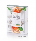 PETITFEE Silk Amino Serum Mask Маска для лица с протеинами шелка 10 штук