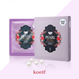 KOELF Pearl & Shea Butter Hydro Gel Mask Гидрогелевая маска для лица с жемчугом 5 штук