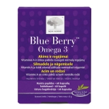NEW NORDIC Blue Berry Omega 3 Витамины для укрепления глаз и улучшения зрения 60 капсул