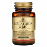 Solgar Melatonin Мелатонин Солгар 3 мг, 120 таблеток