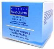 Mineral Beauty System Ночной крем для лица от морщин для сухой и чувствительной кожи