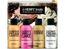 HEMPZ набор 4 предмета:PUMPKIN CHEESECAKE, CRANBERRY VANILLA CAKE, COCONUT CREAM FROSTING, GINGERBREAD COOKIE