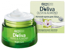 Doliva Olive&Almond Ночной крем для лица Оливково-миндальный