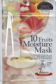 Japan Gals Тканевая маска для лица с экстрактами 10 фруктов