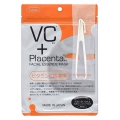 Japan Gals Тканевая маска для лица с плацентой и витамином С