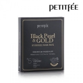 PETITFEE Black Pearl & Gold Hydrogel Mask Pack Гидрогелевая маска с золотом и черным жемчугом 5 штук