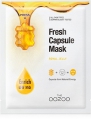 THE OOZOO Fresh Capsule Mask Royal Jelly Маска для сияния и питания с капсулой-активатором с маточным молочком 1 штука