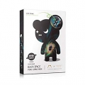 THE OOZOO Bear Black Space Pore Caring Mask Маска для сужения пор Мишка Черная дыра Двухфазная 5 штук