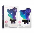 THE OOZOO Bear Aurora Illuminating Mask Тканевая маска для сияния кожи лица 5 штук