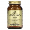 Solgar Bilberry Ginkgo Eyebright Plus Lutein витамины для зрения Солгар, 60 капсул