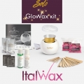 ItalWax GloWax Kit Набор для депиляции лица горячий пленочный воск ИталВакс